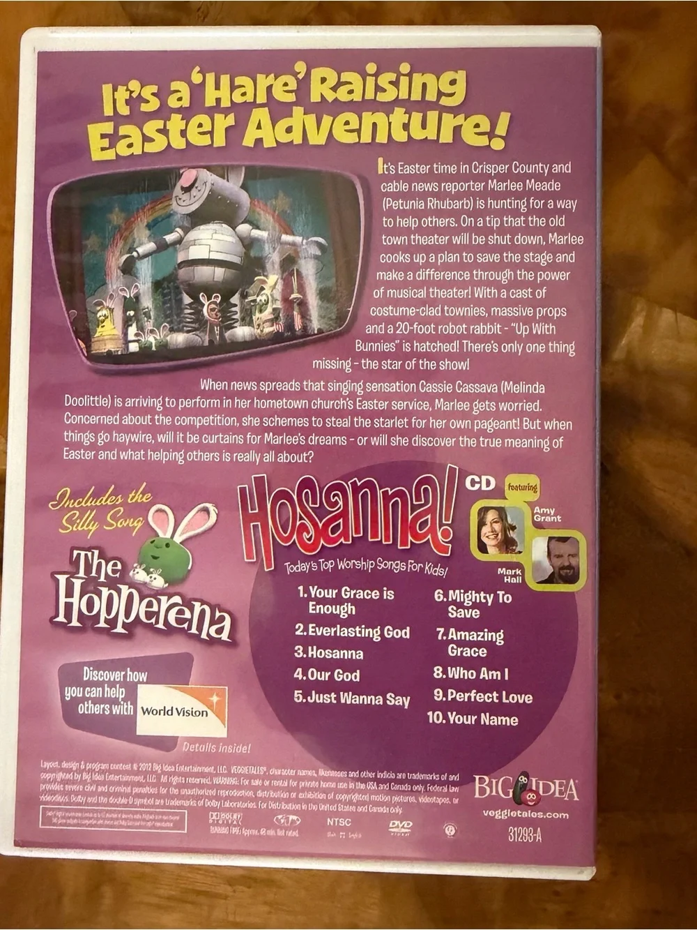 Veggie Tales DVDs A Verry Veggie Easter Collection Vol 1&2
